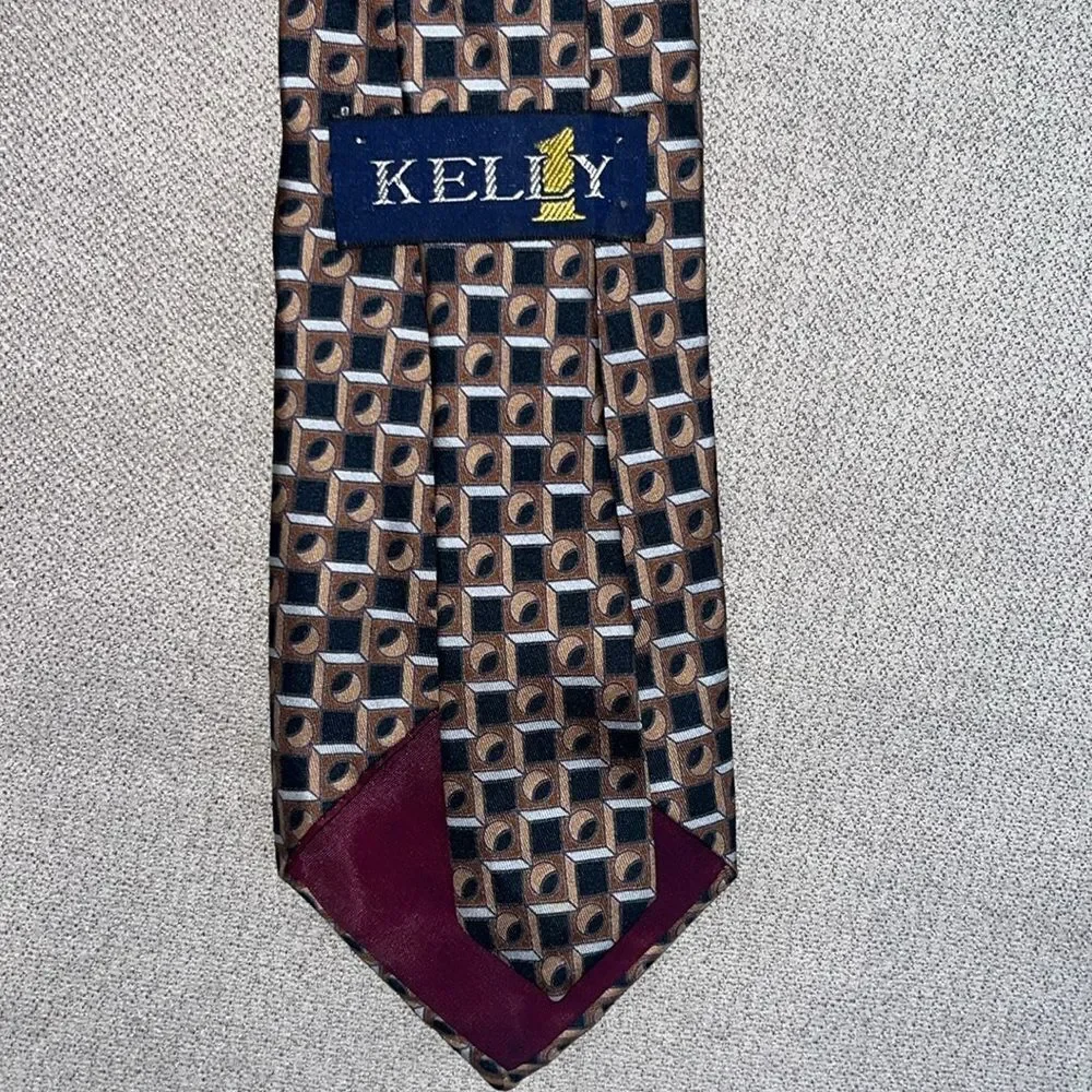 Vintage Kelly 1 silk tie